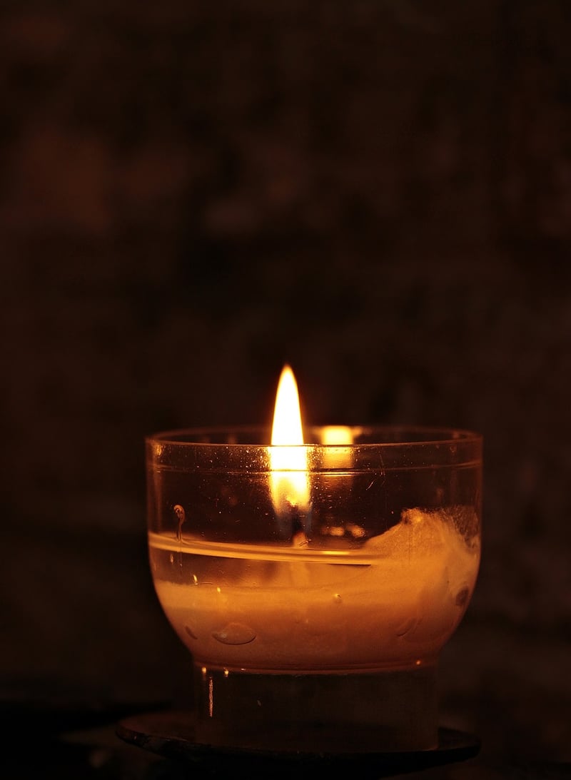 Candle centrepiece